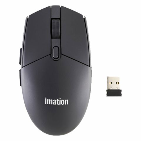 IMATION WIRELESS MOUSE SILENT BLK-WIMO-6D