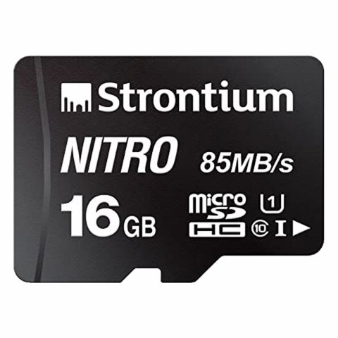 STRONTIUM NITRO MICRO SDHC CARD-16GB-C10